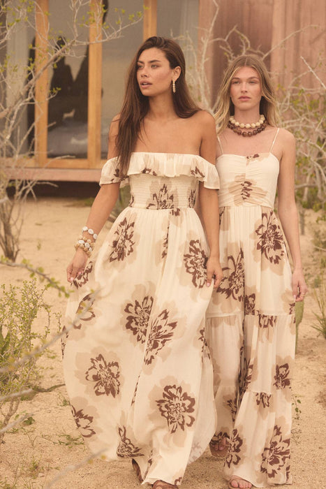 Marisol Smocked Maxi Dress