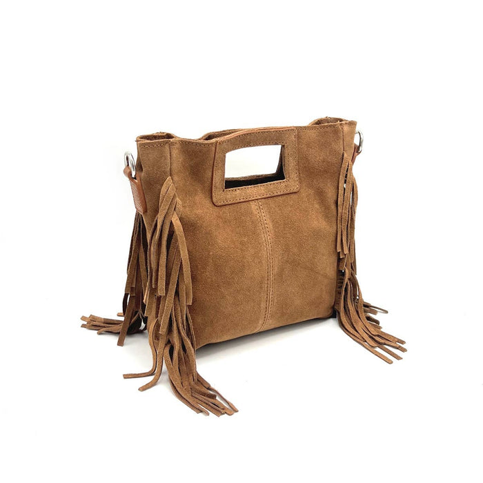 Fringe Suede Bag
