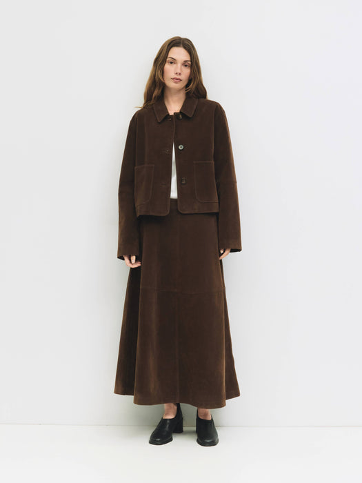 Evie Suede Jacket