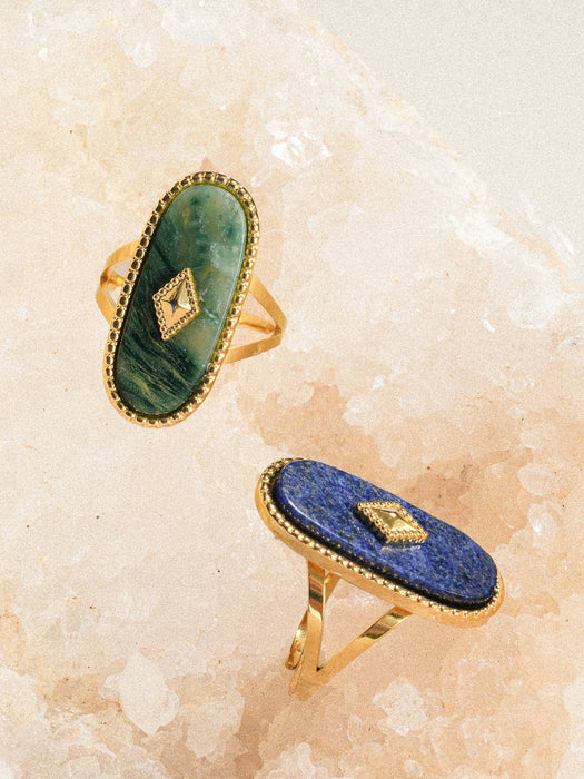Ciel Natural Stone Ring