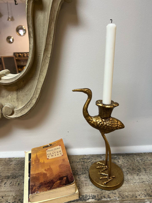 Crane Candle Holder