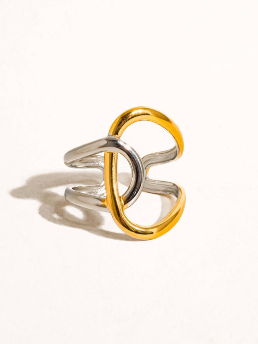 Hopper Two Tone Ring