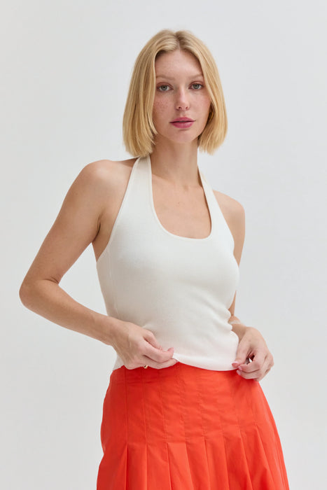 Knit Halter Top