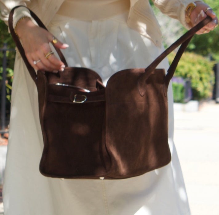 Lanciatore Suede Bag