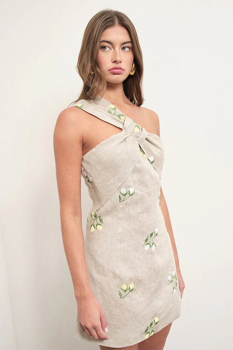 Juliet Linen Mini Dress