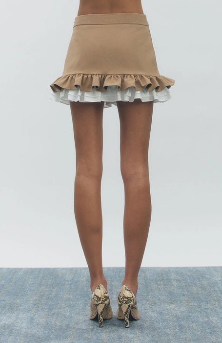Le Ruffle Mini Skirt