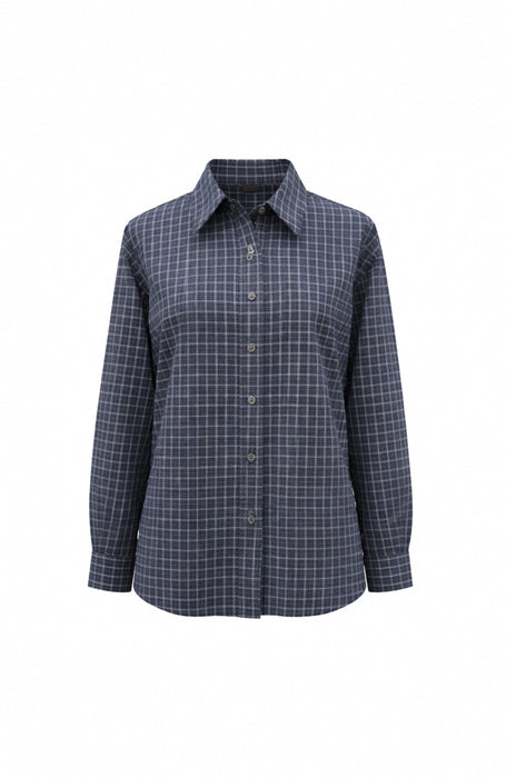 Le Marais Plaid and Lace Top