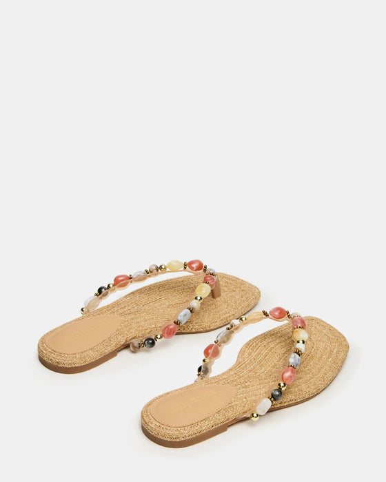 Marble Square Toe Sandal