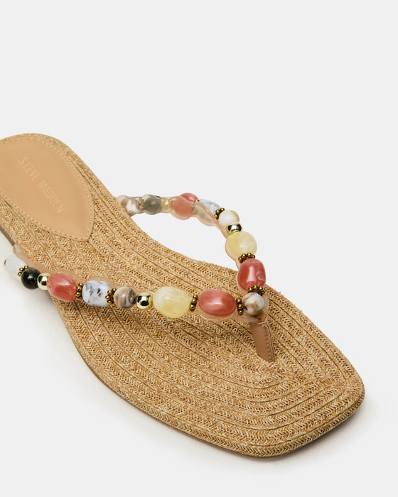 Marble Square Toe Sandal