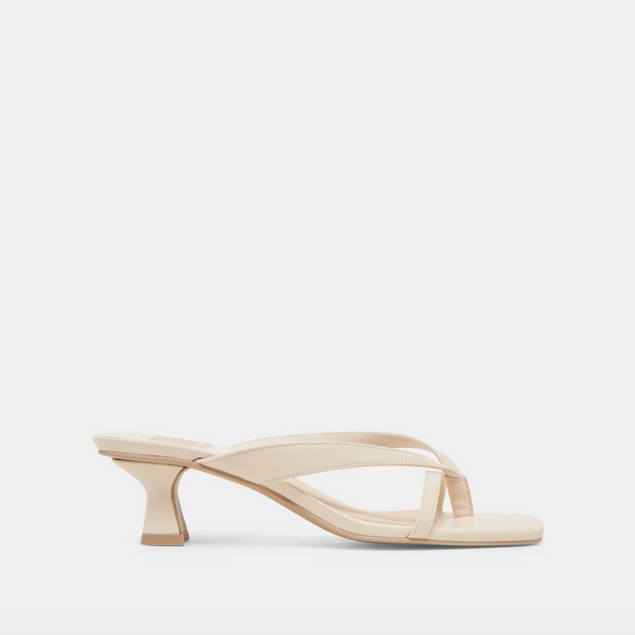 Brevel Heels Bone Leather