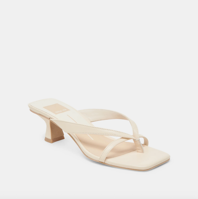 Brevel Heels Bone Leather