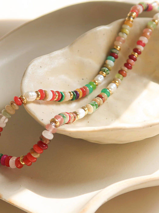 Lisbon Beaded Necklace