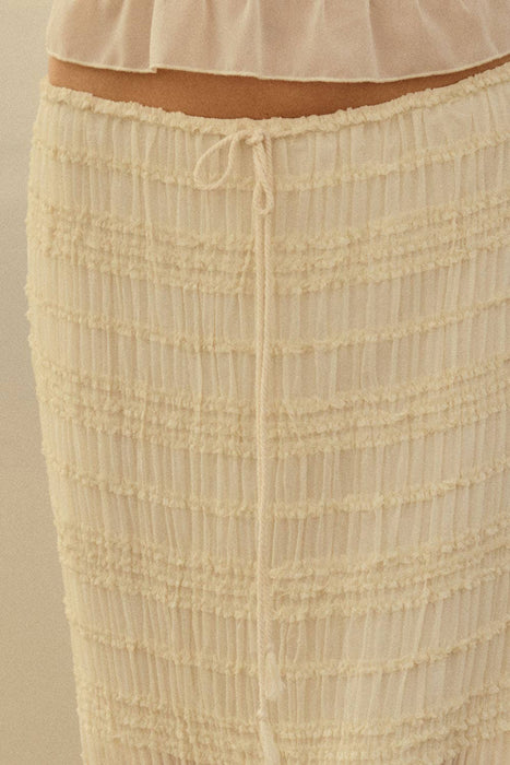 Shay Ruffle Maxi Skirt