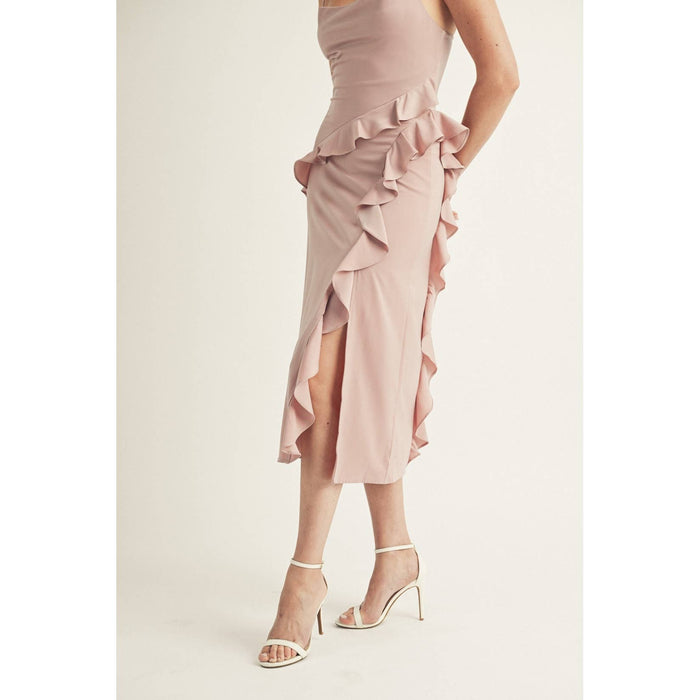 La Nuit Mauve Dress