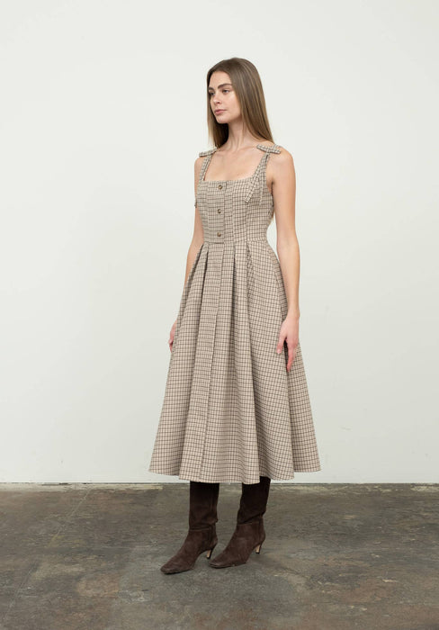Plissé Dress