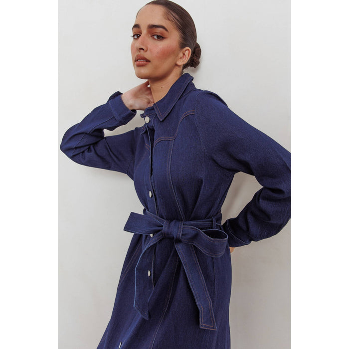 Ode au Bleu Maxi Dress