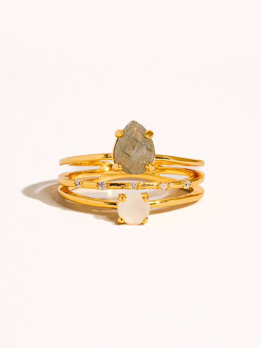 Douce Deux Stone Ring