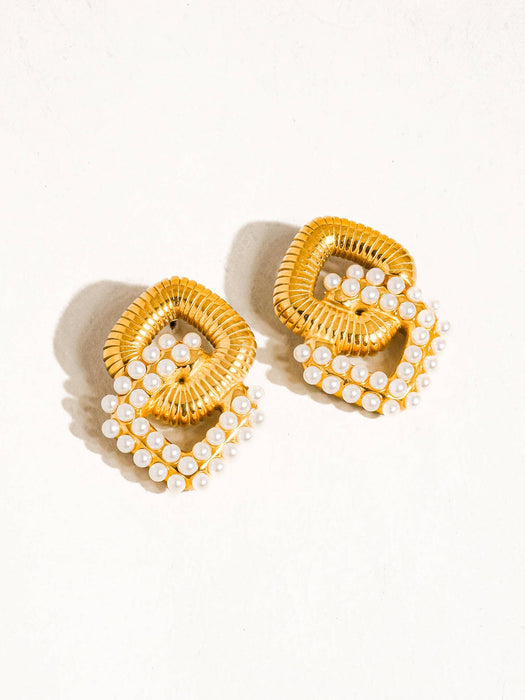 Duo Carré Earring