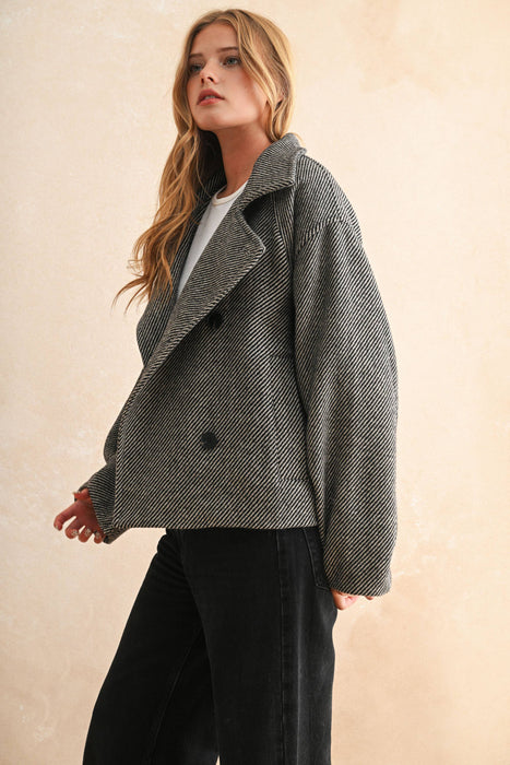 Chevrons Cape Jacket