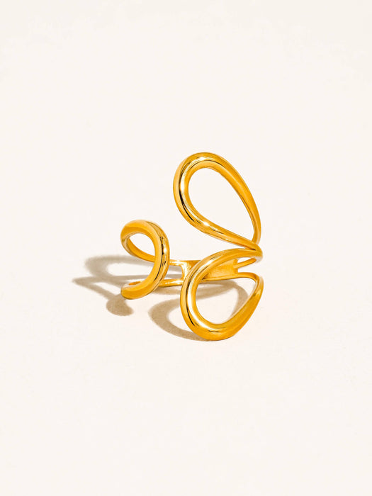 Parvella Swirl Ring