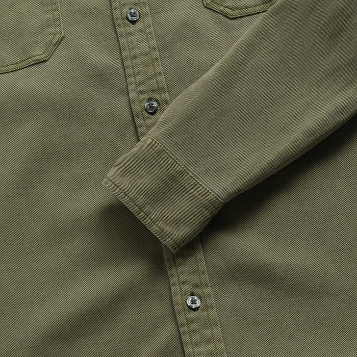 Jeb Tencel Shirt - Deep Lichen Green