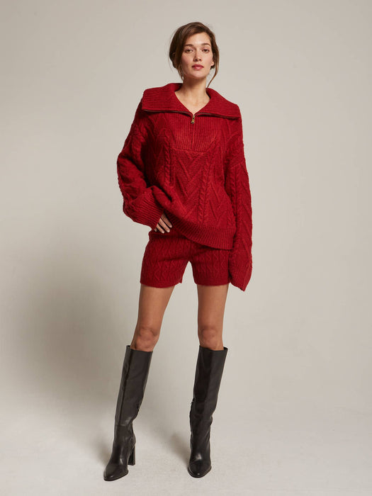 Fiona High Neck Sweater