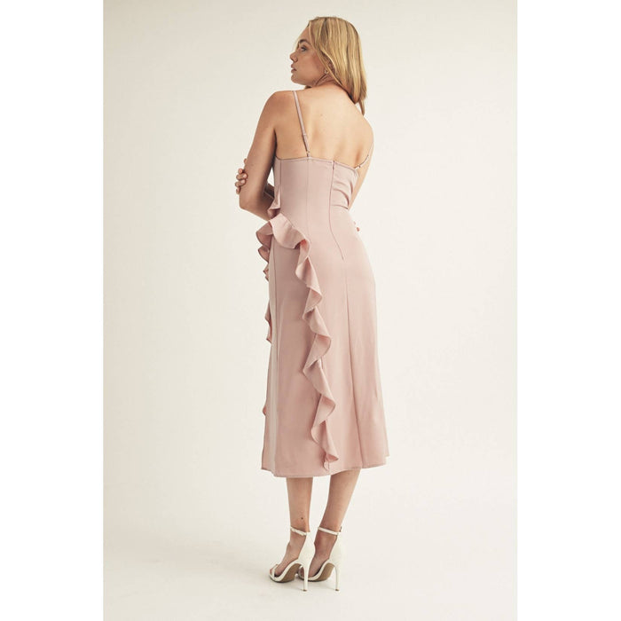 La Nuit Mauve Dress