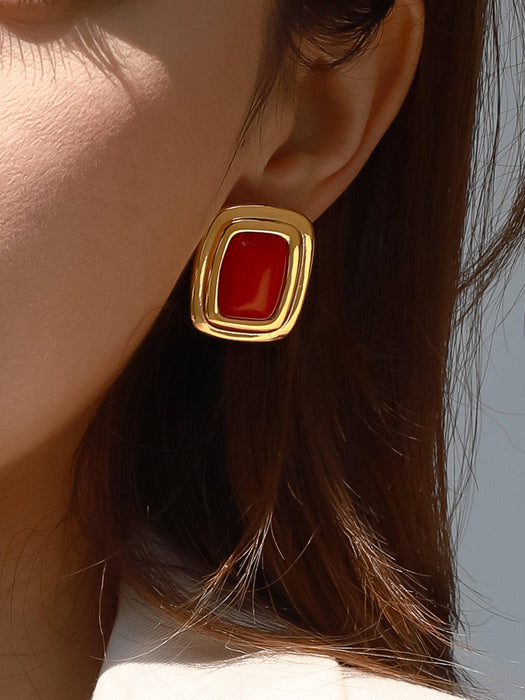 Lilian Stone Earring