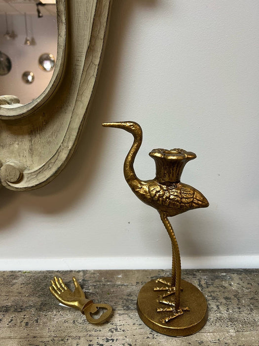 Crane Candle Holder