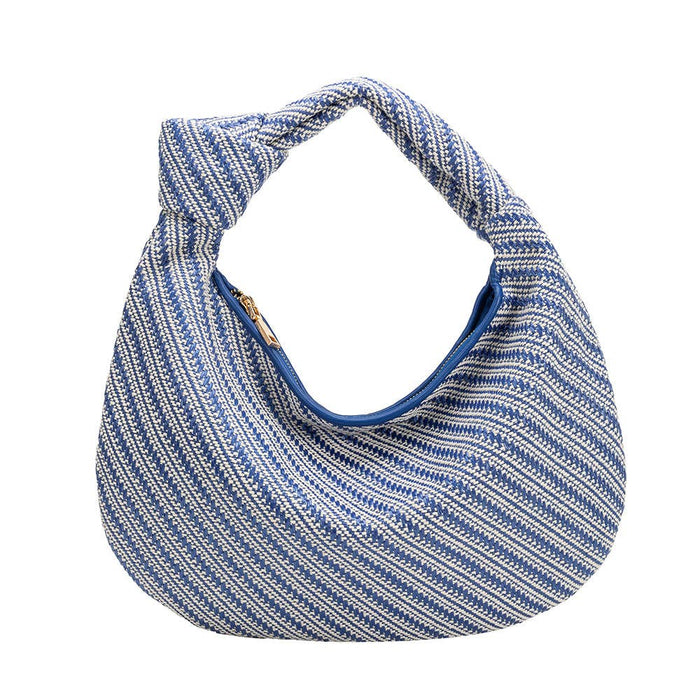 Cher Raffia Shoulder Bag