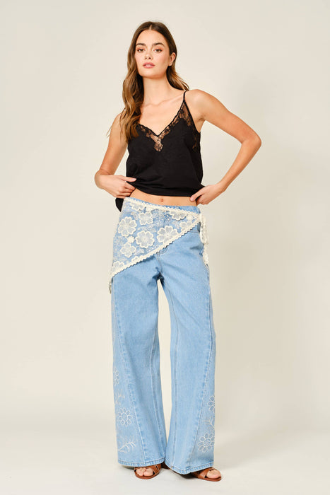 Lace Wrap Skirt