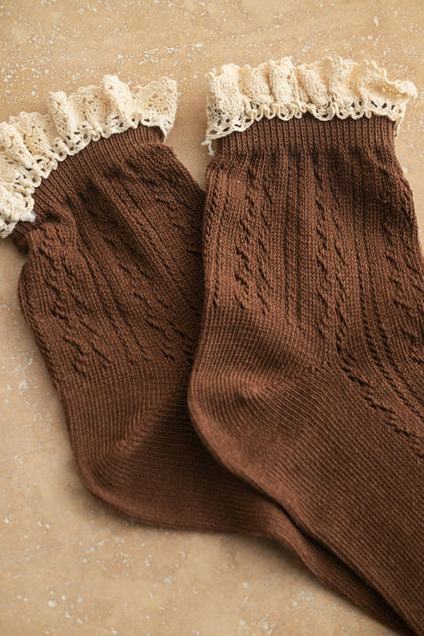 Short Crochet Socks