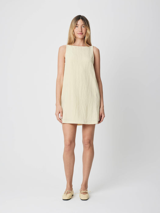 Open Back Mini Dress