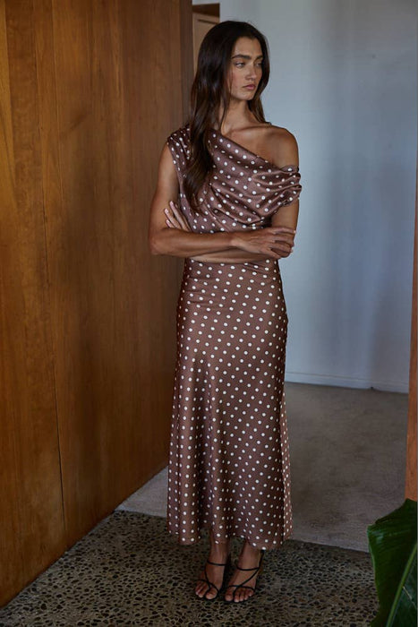 Slinky Pois Dress