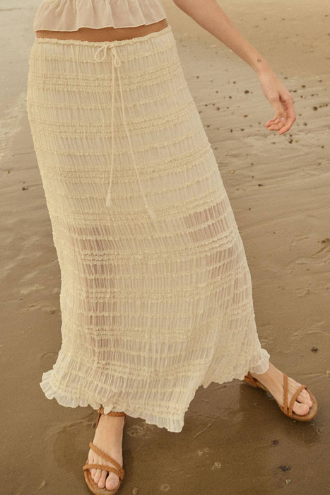 Shay Ruffle Maxi Skirt