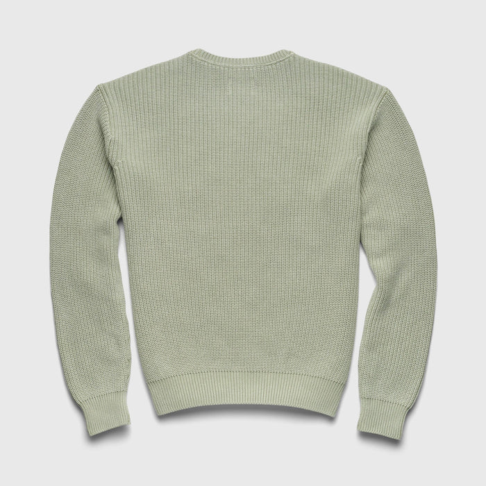 Eddie Salty Stitch Knit Sweater - Spring Green
