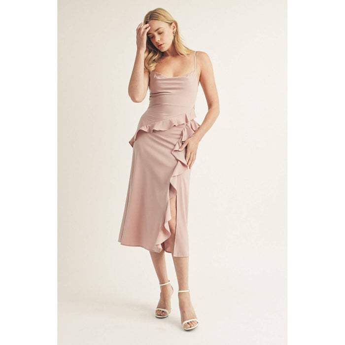 La Nuit Mauve Dress