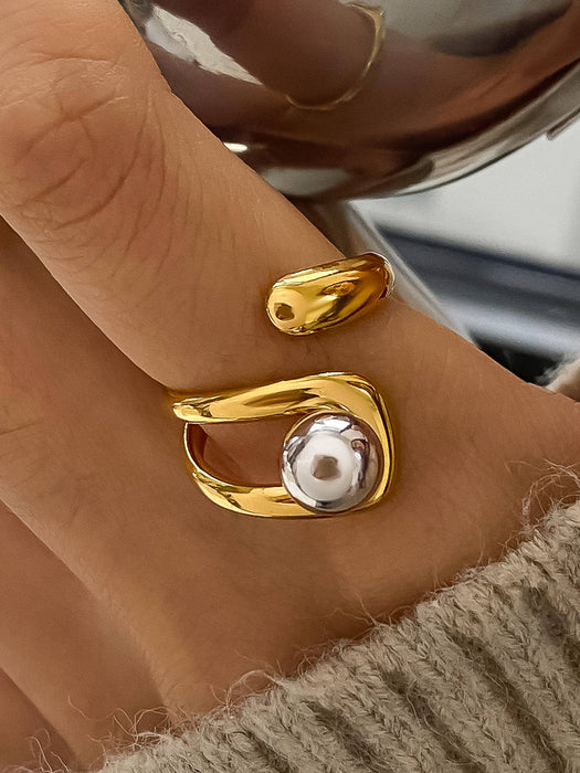 Fauna Two Tone Ring