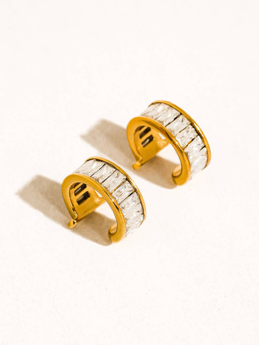 Forme Rhinestone Ear Cuff