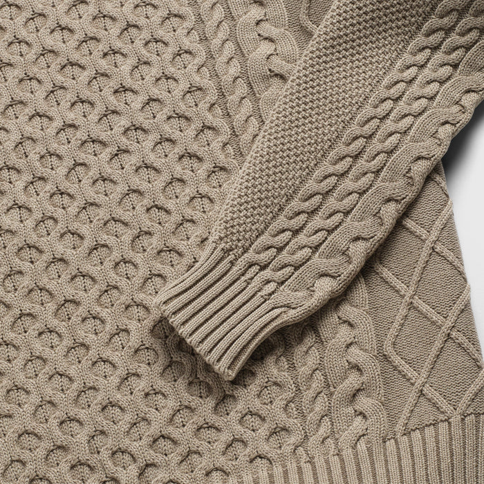 Eddie Knit Sweater - Chinchilla Garment Washed
