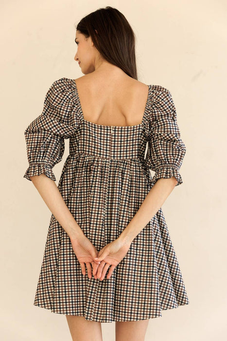 Eliza Gingham Dress