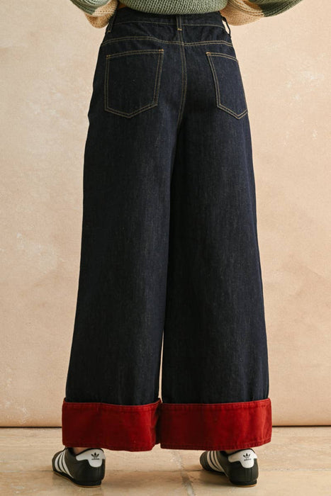 Cerise Indigo Pants