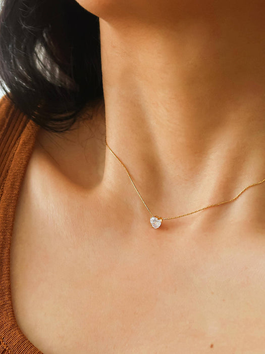 Petite Heart Necklace