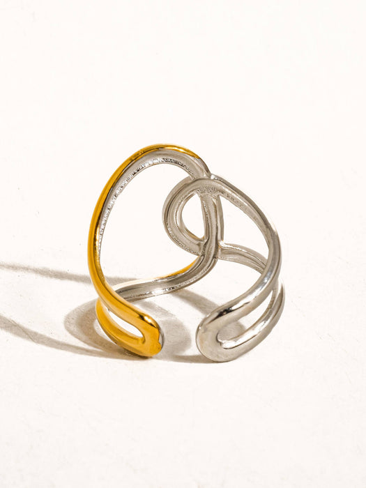 Hopper Two Tone Ring