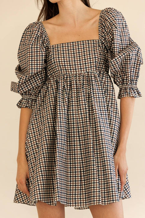 Eliza Gingham Dress