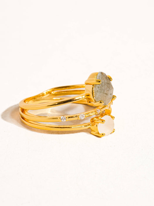 Douce Deux Stone Ring