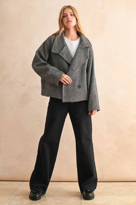 Chevrons Cape Jacket