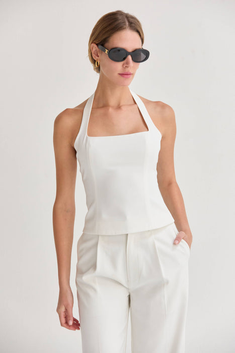 Tailored Halter Top