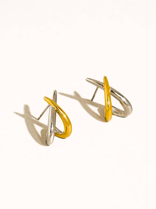 Juli Crossover Earrings