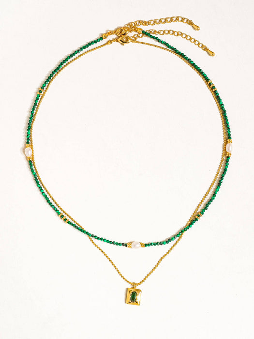 Emil Peacock Necklace
